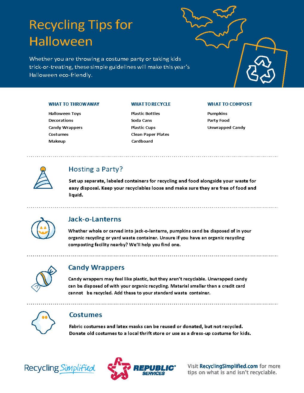 Republic Serviices Halloween-Infographic