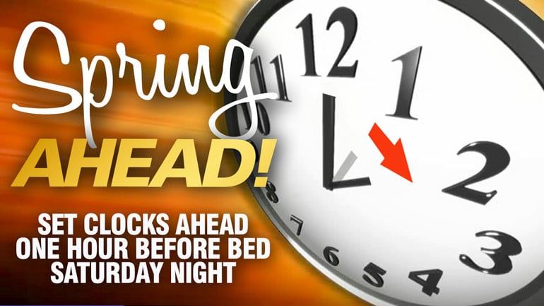 Daylight Saving Time Spring Ahead -1