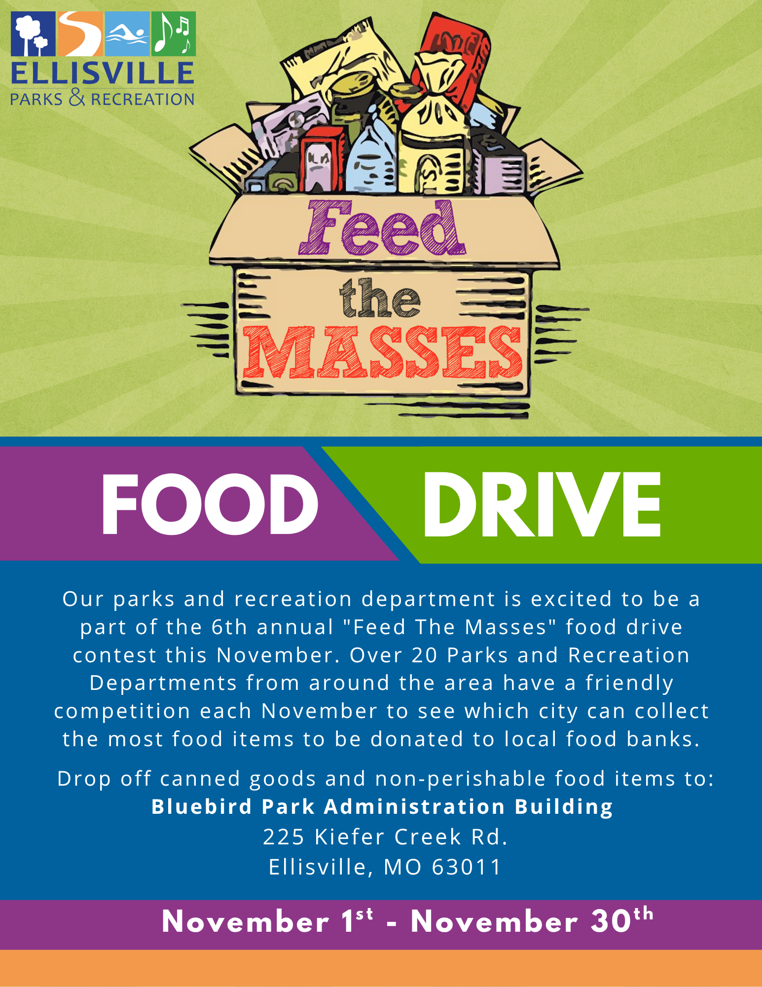 2025 Feed the Masses Flyer